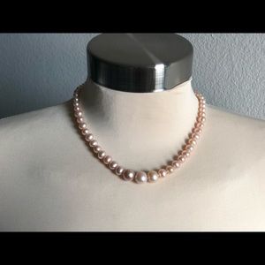 Pink Pearl Necklace
